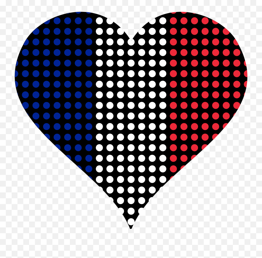 French Flag Heart Png 6 Image - Sony Xperia Xz Premium Pixel Density,French Flag Png