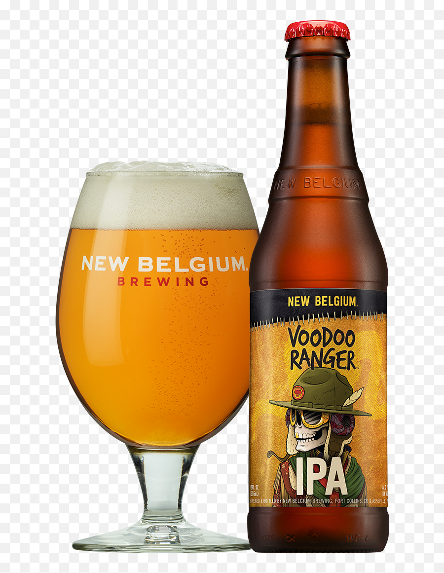 Voodoo Ranger Ipa New Belgium Brewing - New Belgium Voodoo Ranger Ipa Png,Beer Transparent Background