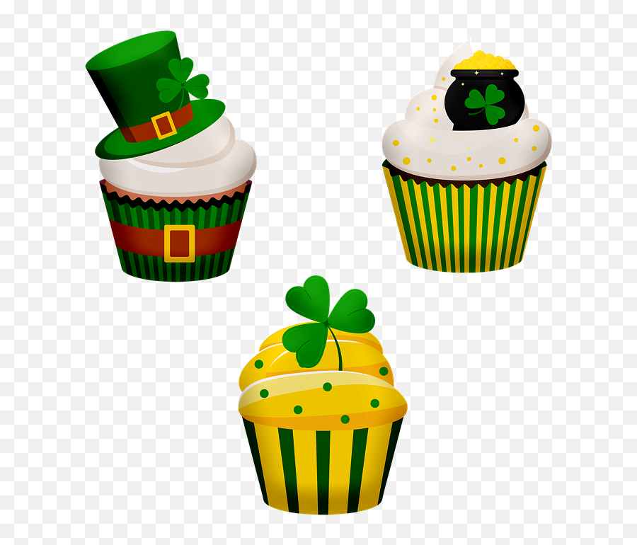 Cupcakes Saint Patricku0027s Day - Free Image On Pixabay St Day Cupcake Clipart Png,Saint Patrick Icon