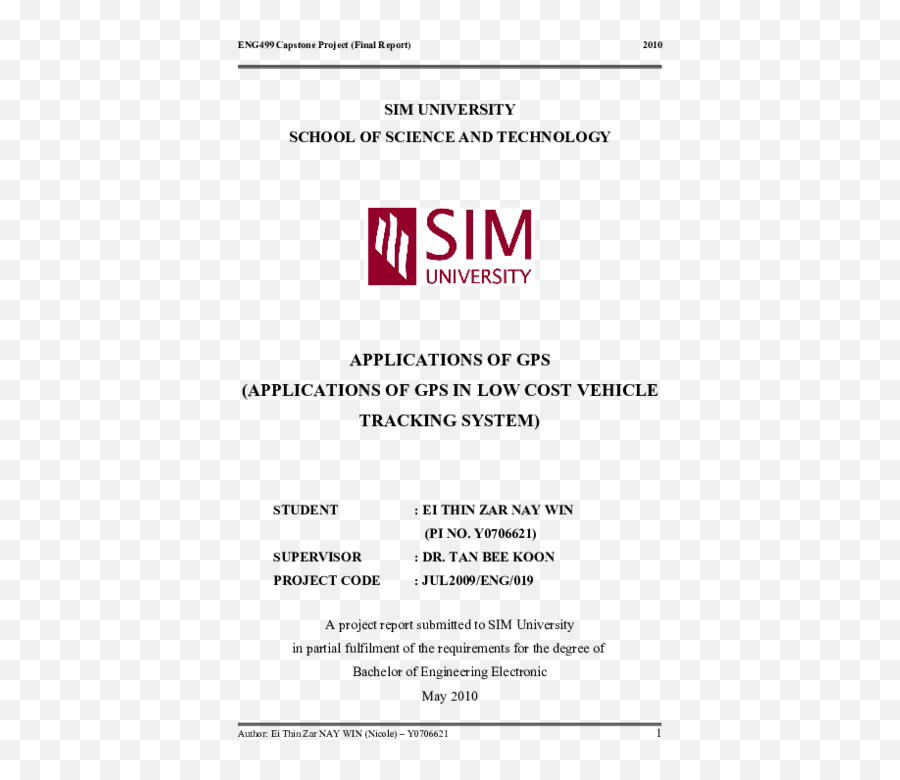 Doc Applications Of Gps In Low Cost - Unisim Png,Temasek Remove Icon Title Note 3