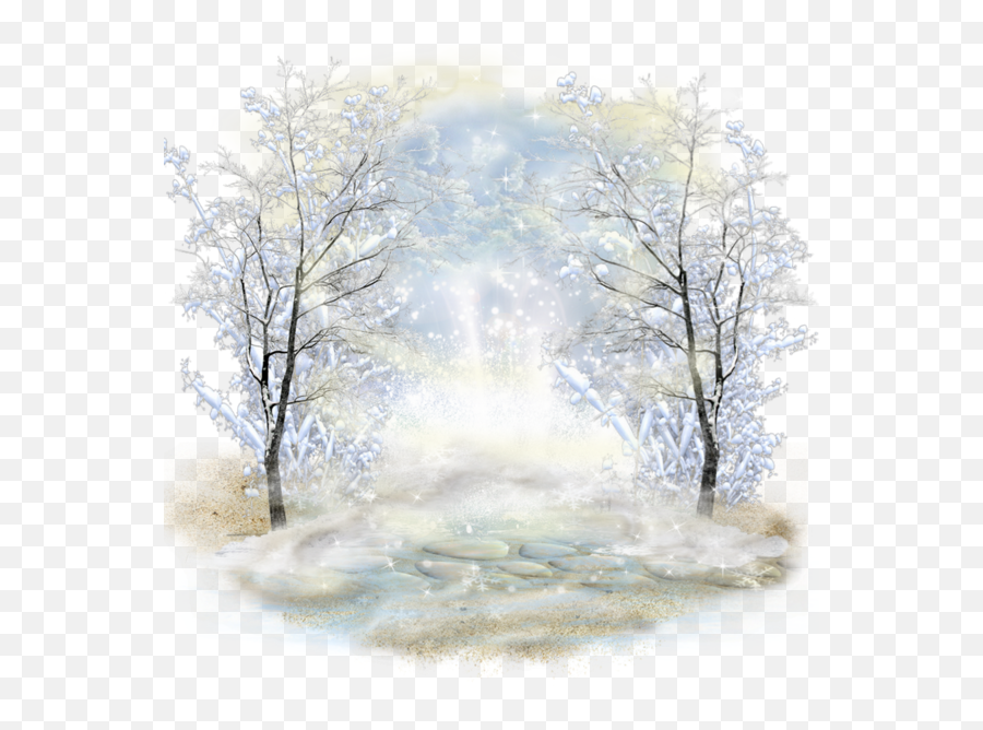 Hiver Arrière - Plan Png Pour Créa Winter Background Winter Free Desktop,Winter Background Png