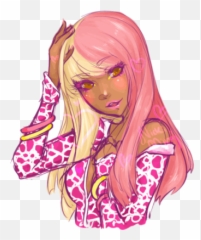 27 Images About Nicki Minaj - Nicki Minaj Anime Drawing Png,Nicki Minaj Png