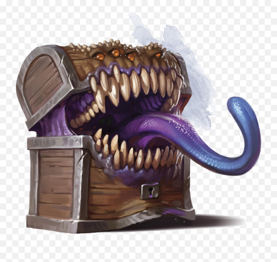 Dungeons U0026 Dragonu0027s Mimic Transparent Background - Imgur Mimic Dungeons And Dragons Png,Tooth Transparent Background