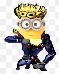Funny Jojo Minions Xd U2014 U201ci Turned One Of Your Pistols Into A - Cartoon Png,Giorno Giovanna Png