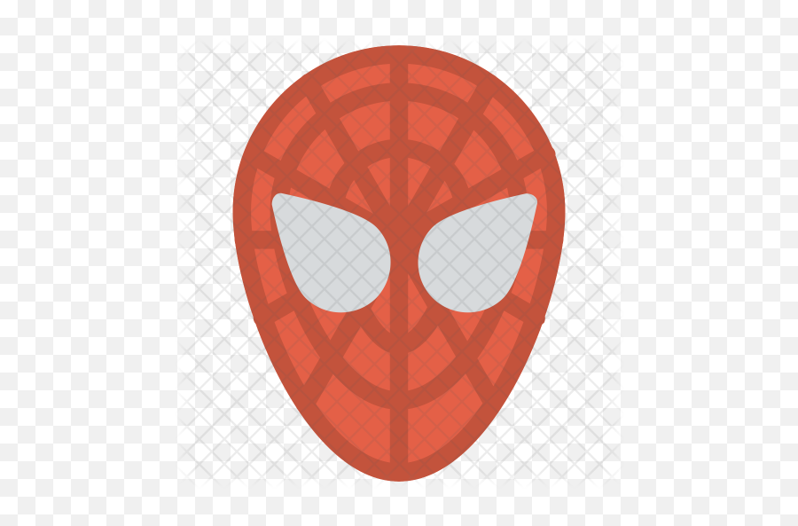 Spiderman Mask Icon Of Flat Style - Illustration Png,Spiderman Mask Png