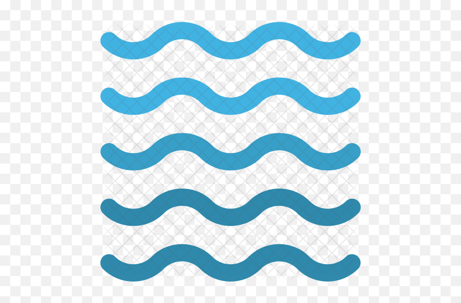 Water Waves Icon Of Flat Style - Water Waves Icon Png,Water Waves Png