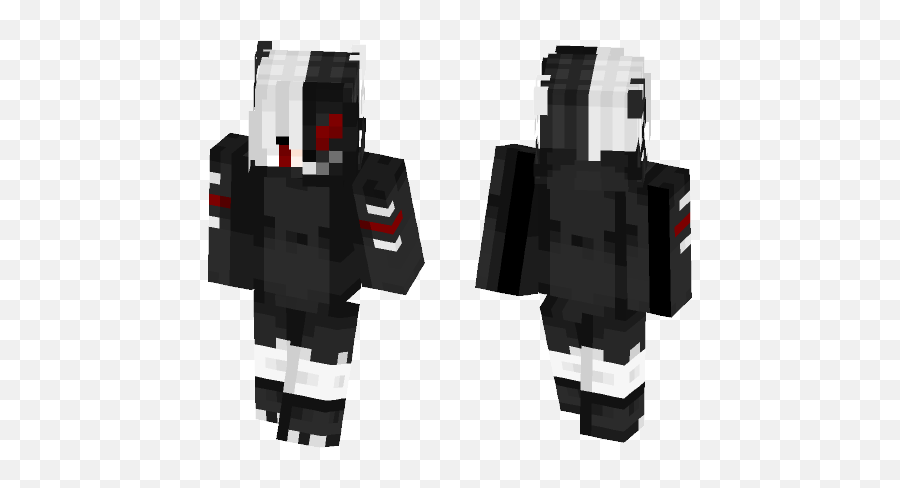 Download Isi - Monokuma Evil Version Minecraft Skin For Demon Slayer Skin In Minecraft Png,Monokuma Png