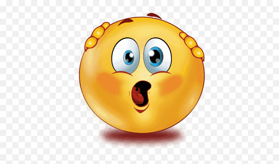 Shocked Emoji Png Clipart - Shock Emoji Png,Shocked Png