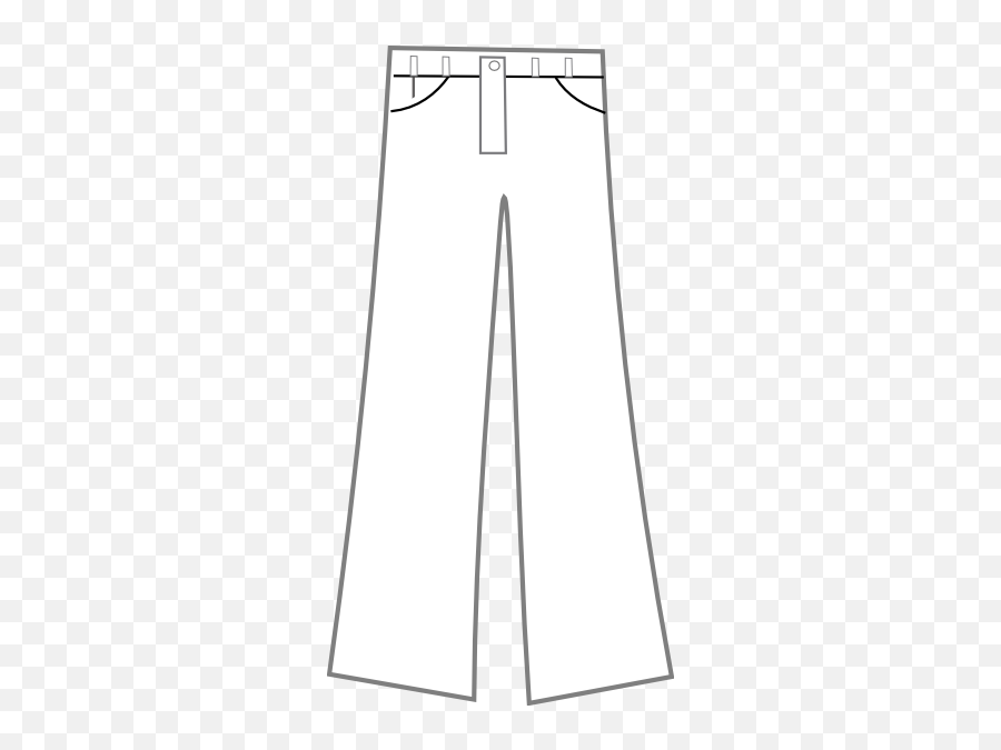 Unforgettable Cliparts Pants Clipart Png 49 Ultra - Pants Black And White,Pants Png