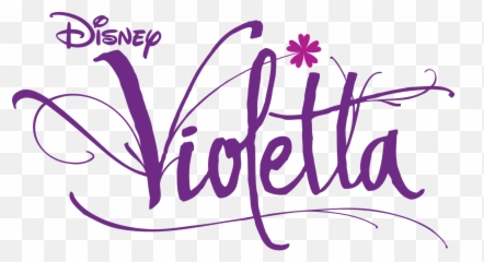 Violetta Purple Logo Of Disney Anime Free Image - Logo png