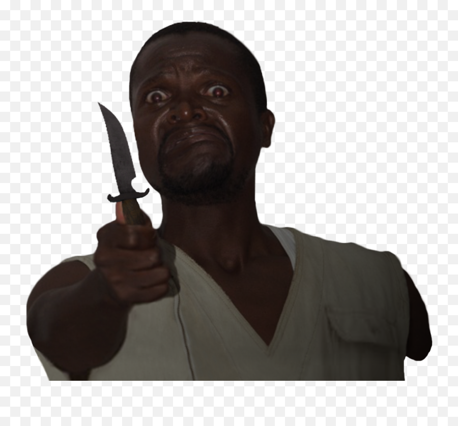 Crazy Knife Guy Png - Guy With Knife Png Guy With A Knife,Butcher Knife Png