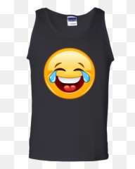 Download Laugh Emoji Tee Hoodie Tank - Smiley png
