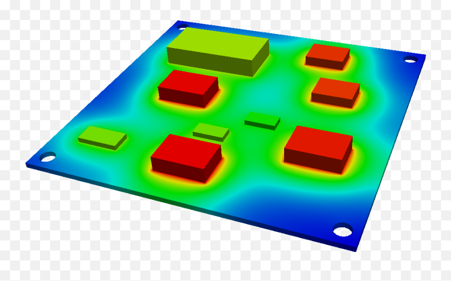 Transient Thermal Analysis Of A Printed - Pcb Thermal Analysis Png,Circuit Board Png