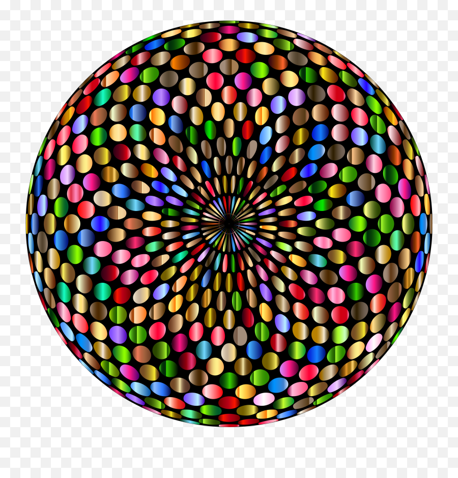 Psychedelic Chromatic Disco Ball Icons Png - Animated Gif Animated Gif Islamic Recitation In Sphere,Sphere Png
