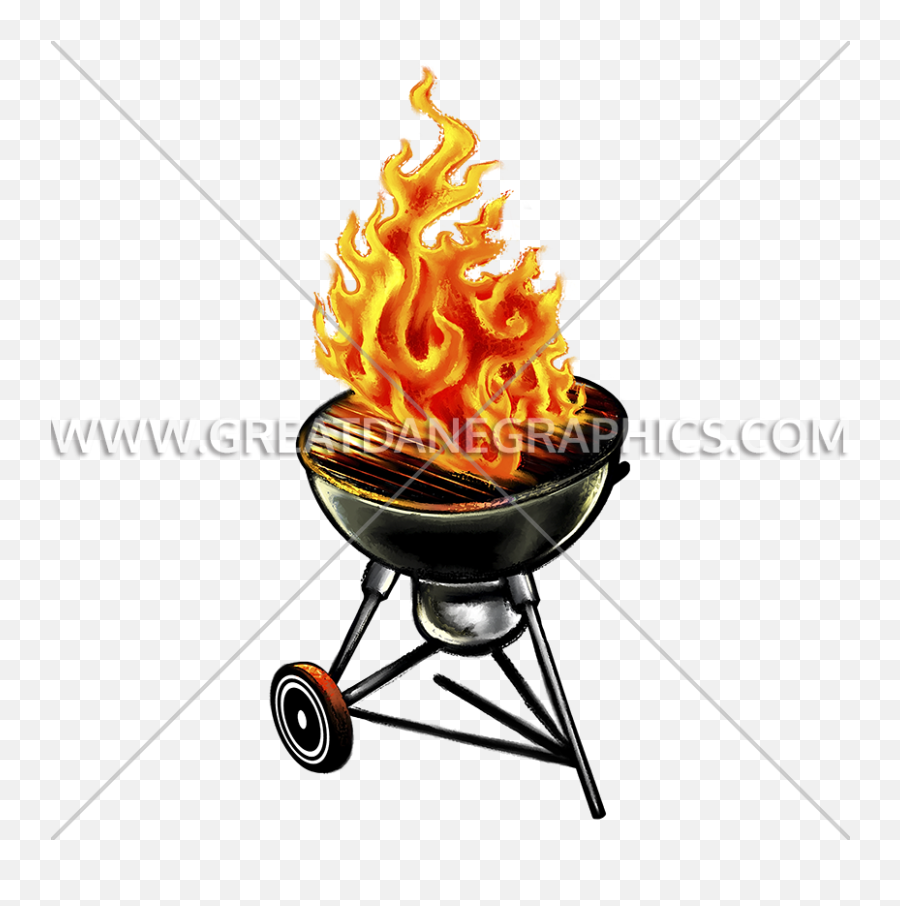Bbq Grill Production Ready Artwork For T - Shirt Printing Png,Bbq Grill Png