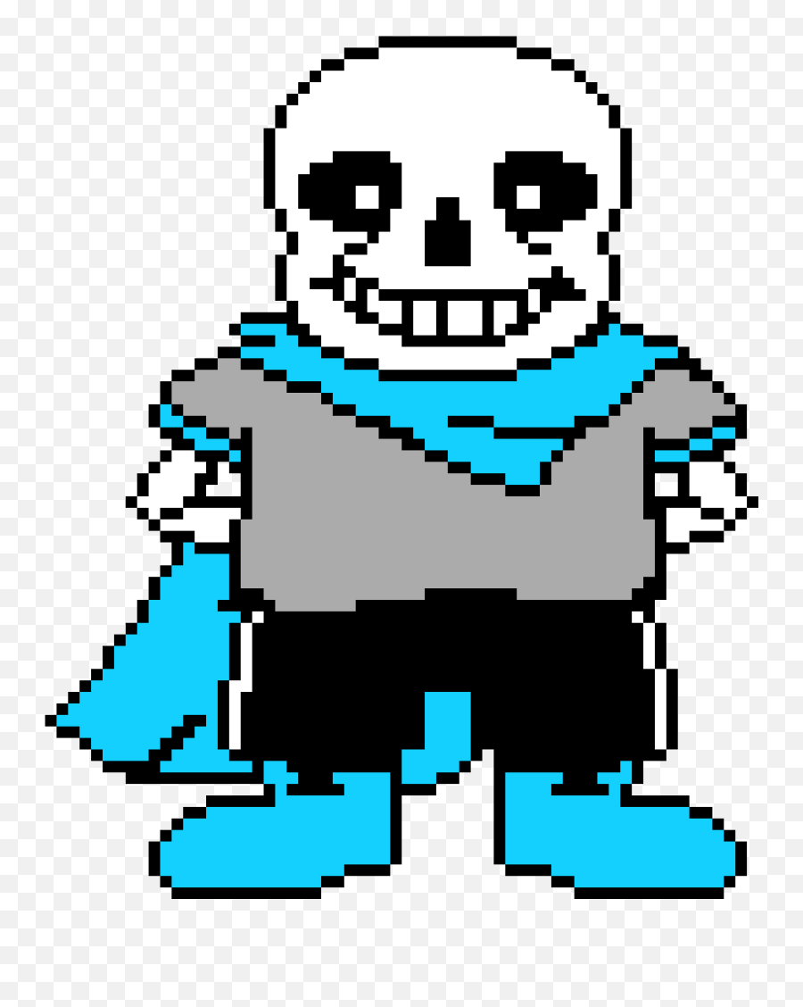 Undertale Sans Pixel Art, HD Png Download, png download, transparent png  image