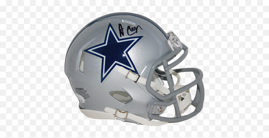 Amari Cooper Autographed Dallas Cowboys Speed Mini Helmet Bas - Dallas Cowboys Png,Dallas Cowboys Png