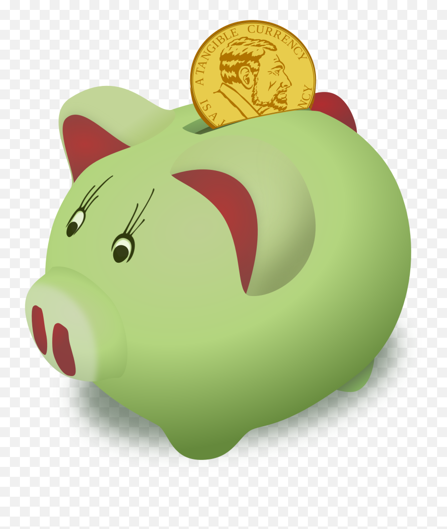 Piggy Bank Clipart No Background - Piggy Bank Clip Art Png,Piggy Bank Transparent Background