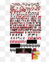 Download Alucard Sprite Sheet - Illustration Png,Alucard Png
