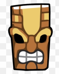 Scribblenauts Tiki Head Transparent Png - Clip Art,Tiki Png