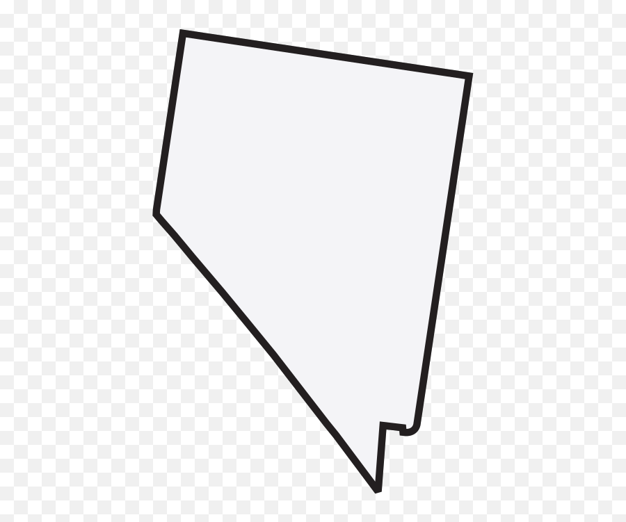 Nevada Tilted For Map Svg Vector - Line Art Png,Nevada Png