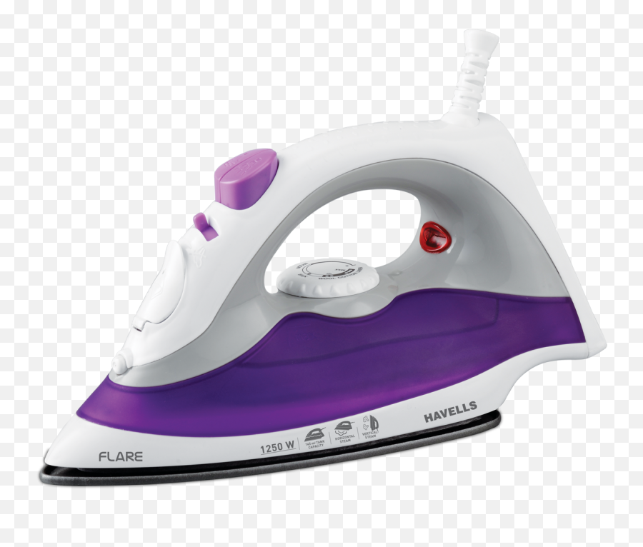 Havells 1250 Watt Flare Steam Iron Online - Havells India Steam Iron Png,Iron Png
