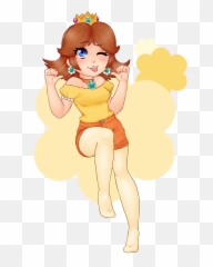 Princess Daisy By Ari - Star On Newgrounds Png,Princess Daisy Png