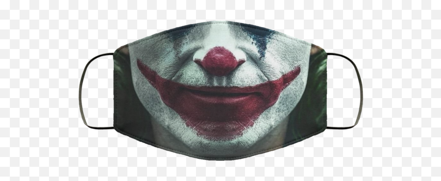 Joaquin Phoenix Joker Face Mask Washable Reusable - Joker Face Mask Medical Uk Png,Joker Mask Png