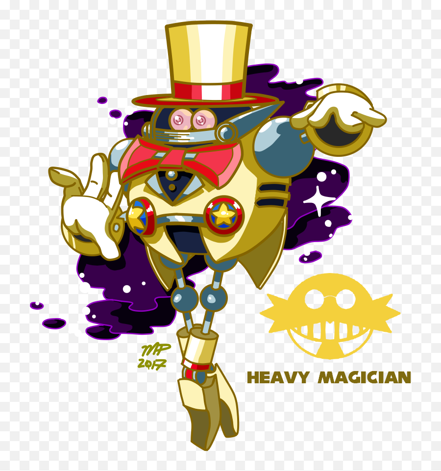 Sonic Mania Heavy Magician By Thatdudethatdraws - Cartoon Png,Sonic Mania Png