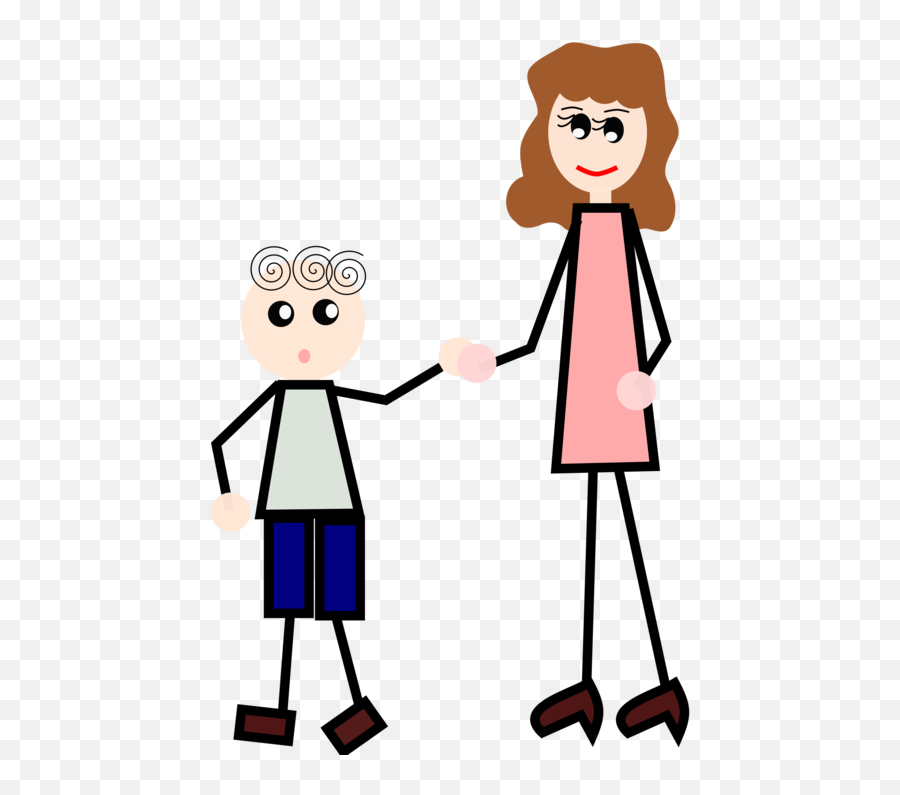 Download Free Png Mom And Boy Clipart Of Kissing Hands - Mon Ame Soeur Citation,Boy Clipart Png