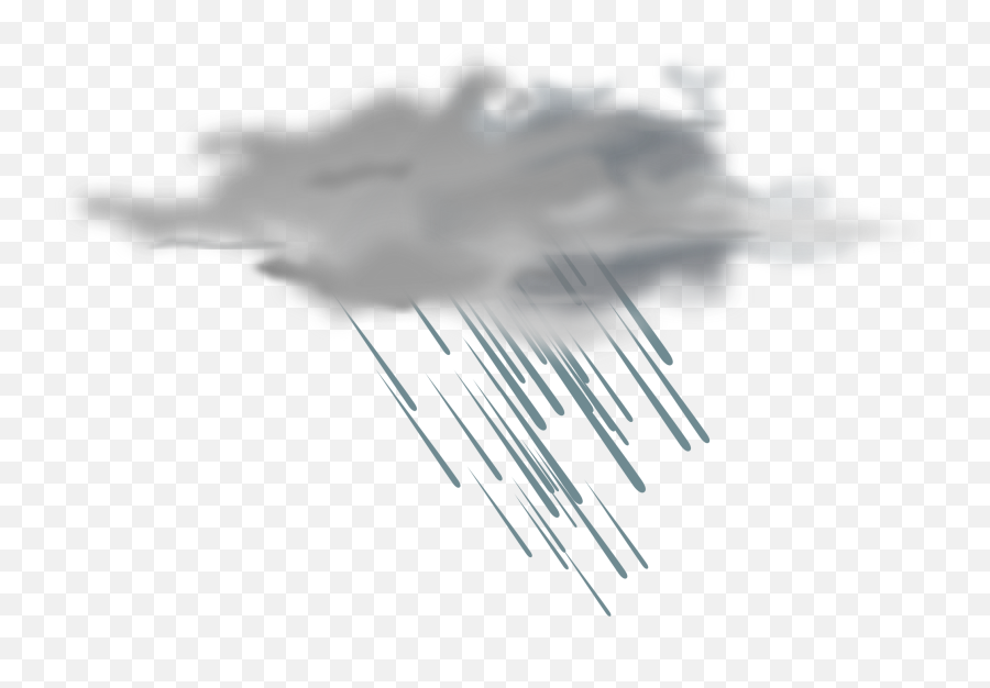 Cloud Rain Storm Clip Art - Raining Clouds Png Download Rain Clouds No Background,Storm Transparent