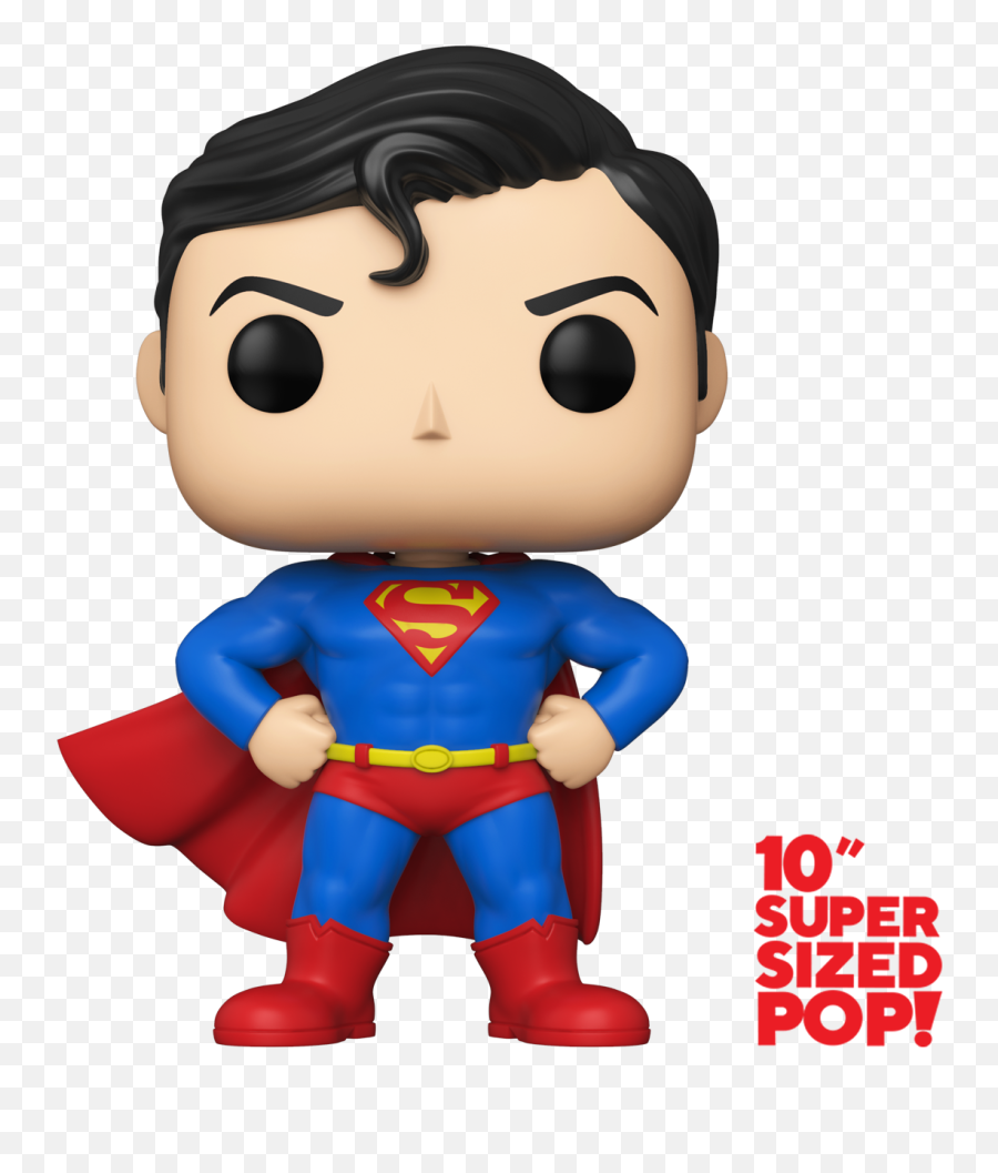 Funko Pop Jumbo Dc Comics - Superman With Chase Walmart Exclusive Walmartcom Funko Club De Cuervos Png,Superman Transparent