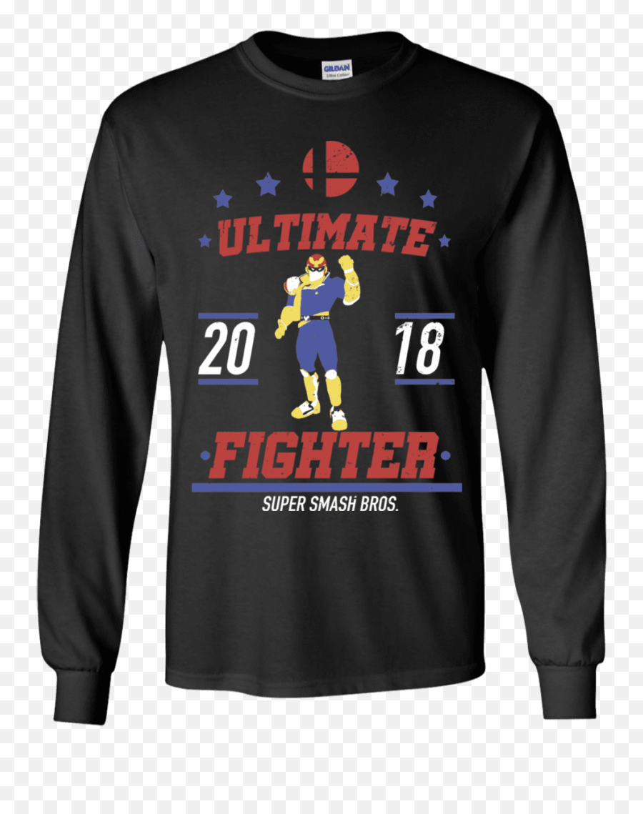 Ultimate Fighter Captain Falcon Youth Long Sleeve T - Shirt Png,Captain Falcon Transparent