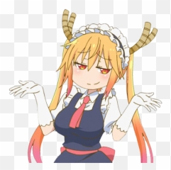 Shrug - Tohru Dragon Maid Png,Shrug Emoji Png