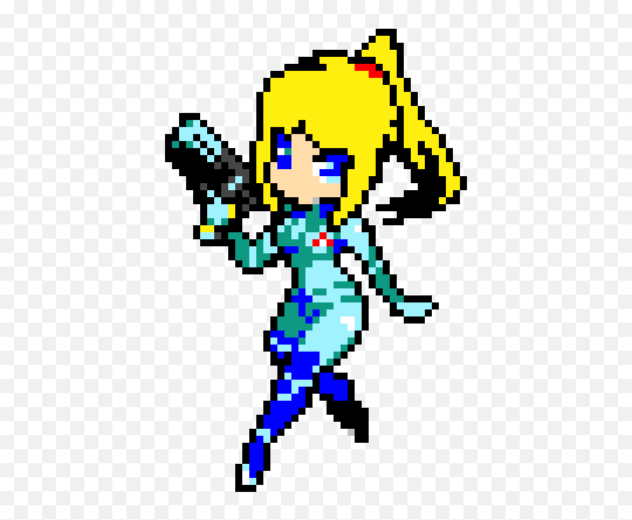 Chibi Zero Suit Samus Png Transparent