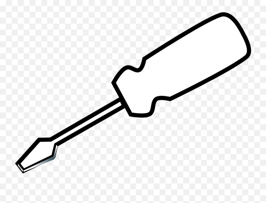 Library Of Screw With Driver Black And White Banner Freeuse - Screw Driver Clip Art Png,Screw Png