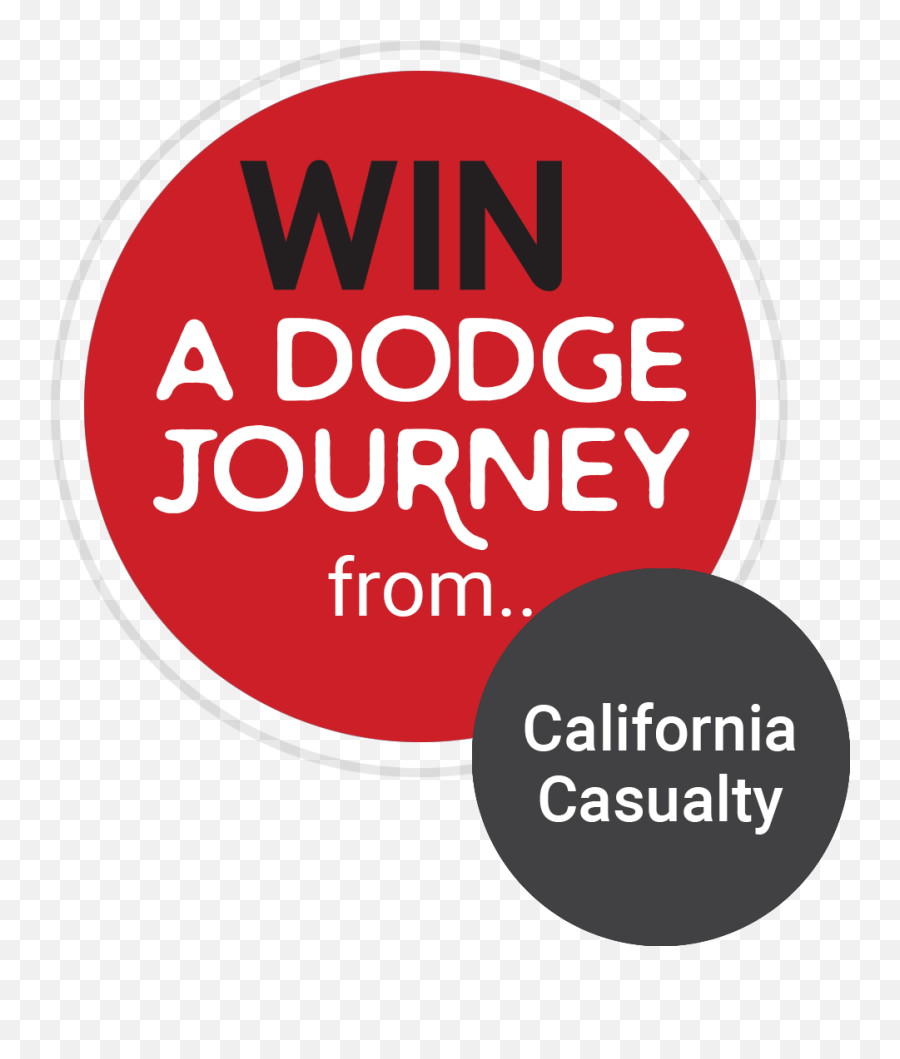 Enter To Win A Dodge Journey - California Casualty Auto Dot Png,Enter To Win Png