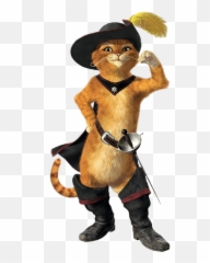 Check Out This Transparent Shrek Character Puss In Boots Png - Puss In Boots Shrek,Donkey Shrek Png