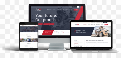 Navy Mutual Case Study Quattro - Web Design Png,Quattro Logo