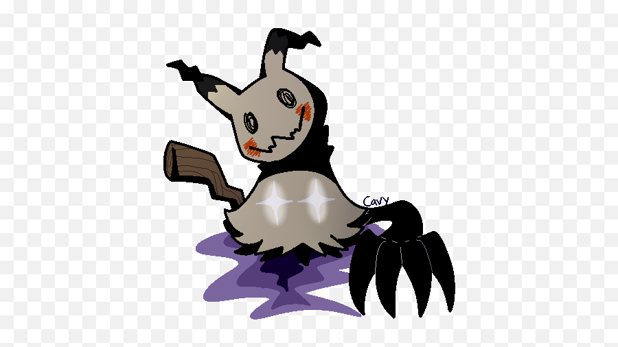 Mimikyu U2014 Weasyl - Fictional Character Png,Mimikyu Transparent