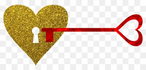 Valentines Day Golden - Free image on Pixabay Heart png