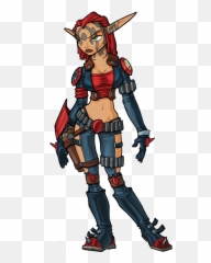 Download Hd Ashlyn From Jak And Daxter - Ashelin Jak Jak And Daxter Ashelin Png,Jak And Daxter Png