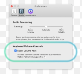 Rogue Amoeba Adding Volume Control To Unsupported Devices - Technology Applications png