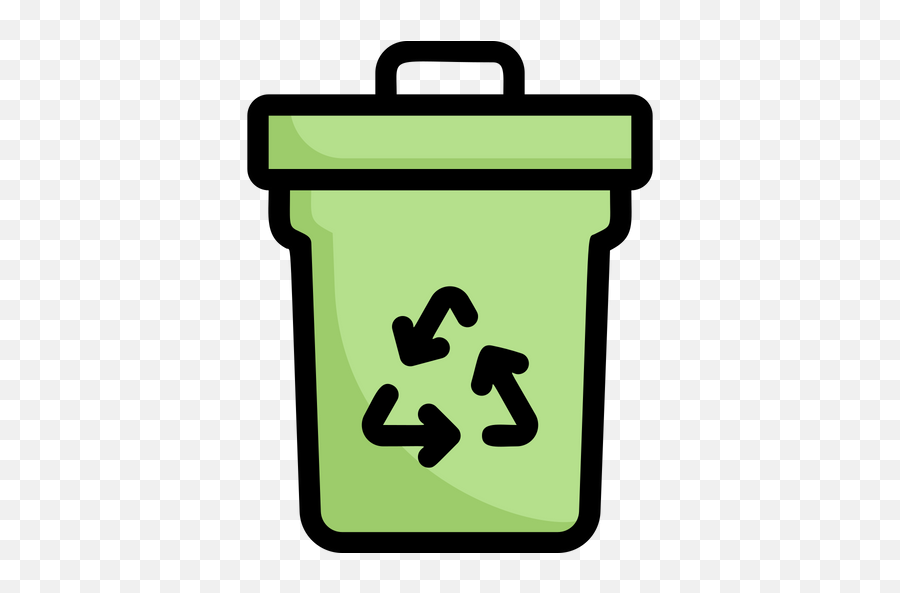Free Recycle Bin Icon Of Colored - Recycle Bin Icon Png,Windows Recycle Bin Icon Through Out The Years