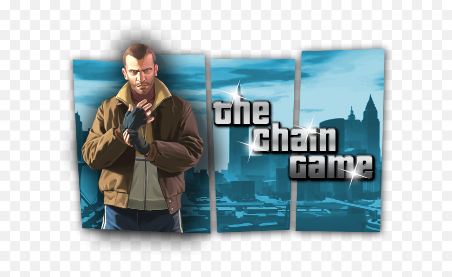 Grand Theft Auto Iv Chain Game Round 3 - Gta 4 Png,Gta Wasted Png