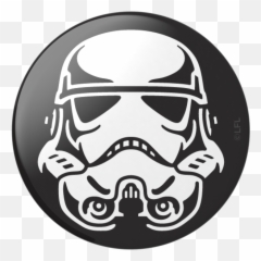 Stormtrooper Icon Popgrip Popsockets Official - Star Wars Icons png