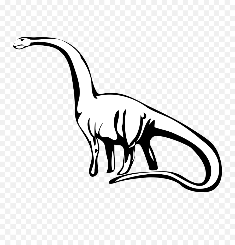 Dinosaur Skeleton Clipart Free Download - Dinosaur Black White Png,Dinosaur Silhouette Png