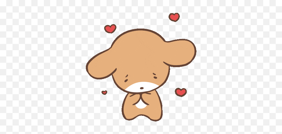 Puppy Brown Sticker - Girly Png,Puppy Love Icon