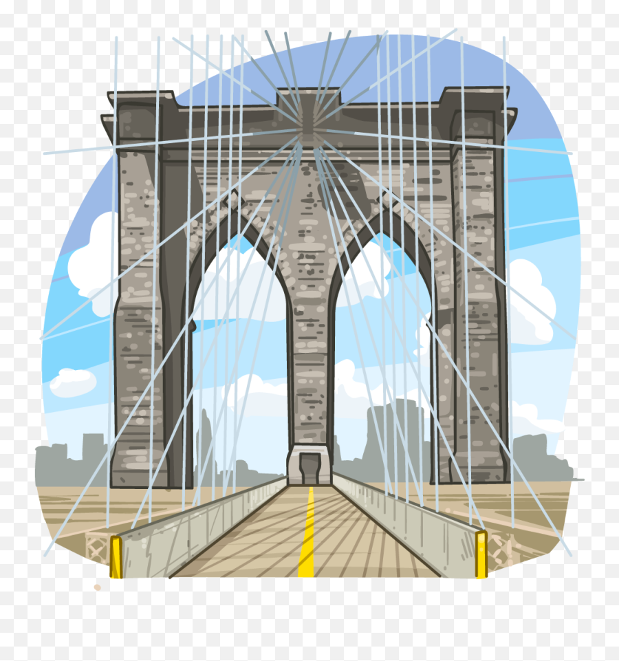 Self - Fixed Link Png,Brooklyn Bridge Png