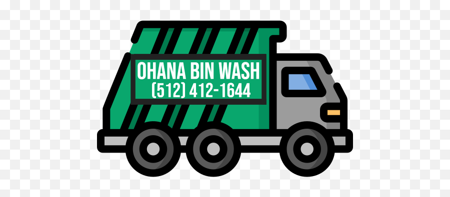 Garbage Can U0026 Trash Bin Cleaning Company - Ohana Bin Washing Commercial Vehicle Png,Windows 98 Trash Icon